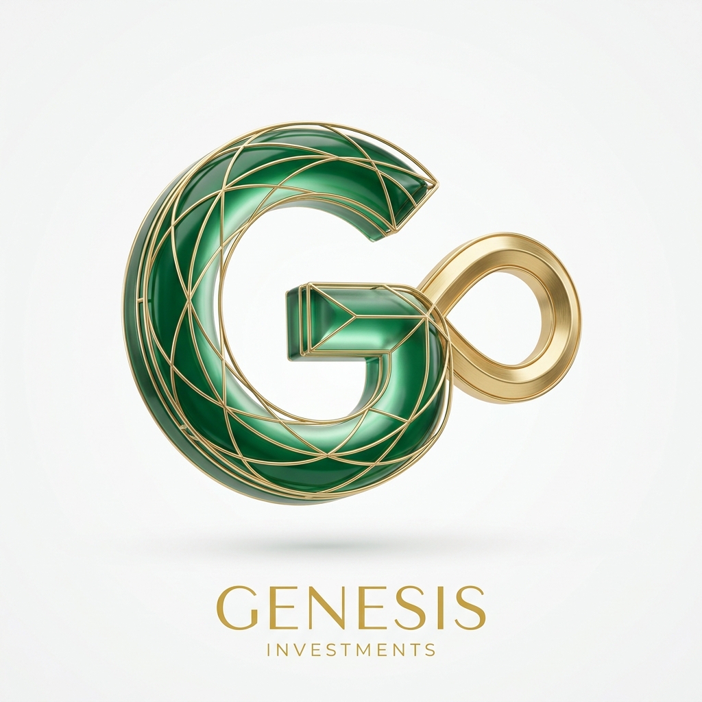 G3NE5IS investiční společnost — 3D emblém